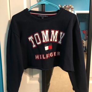 Cropped Tommy sweatshirt